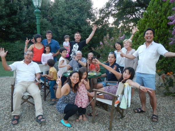 again from France ( and Germany ) a wonderful big family