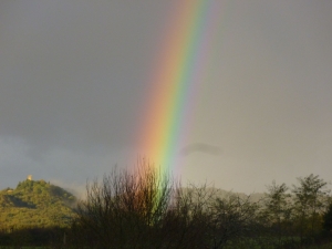  Galatrona tower rainbow !