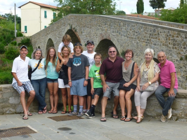 another big family in Bucine, the SERAFIN - PETERSON and c.